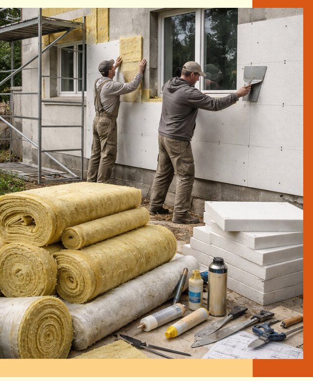 Утепление домов в Малоярославце под ключ от 4344 руб/м2 | Профессионально — ТепломастерМлр