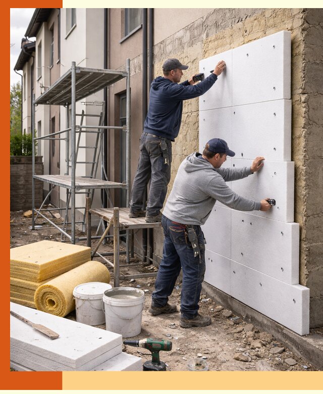 Утепление таунхауса с гарантией комфорта в Малоярославце