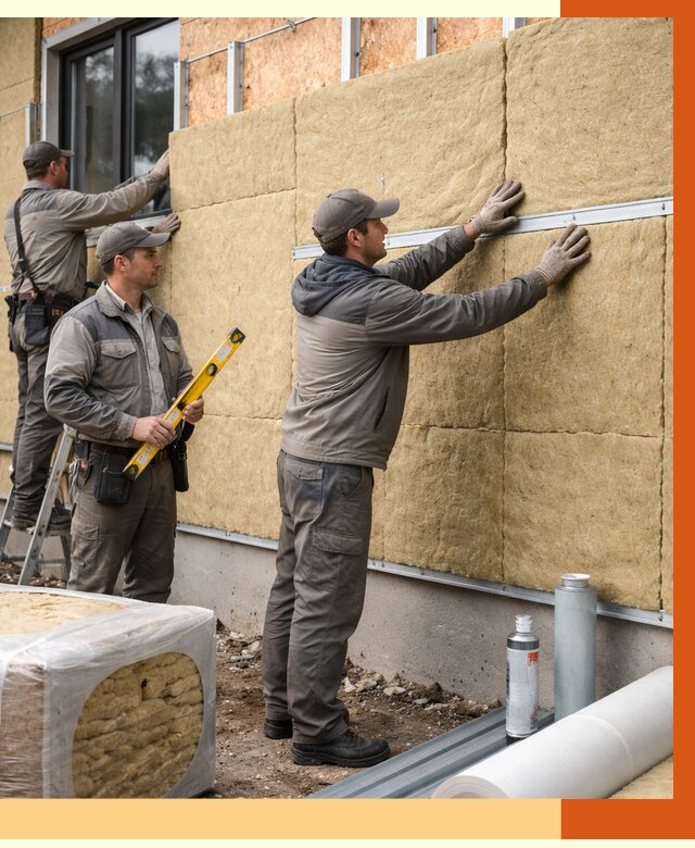 Утепление дома из SIP панелей в Малоярославце от 6412 руб./м² под ключ | ТепломастерМлр