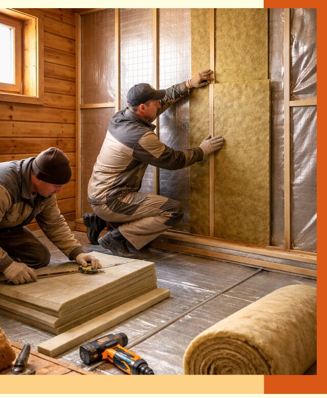 Утепление бани изнутри в Малоярославце под ключ от 4344 руб./м² | ТепломастерМлр