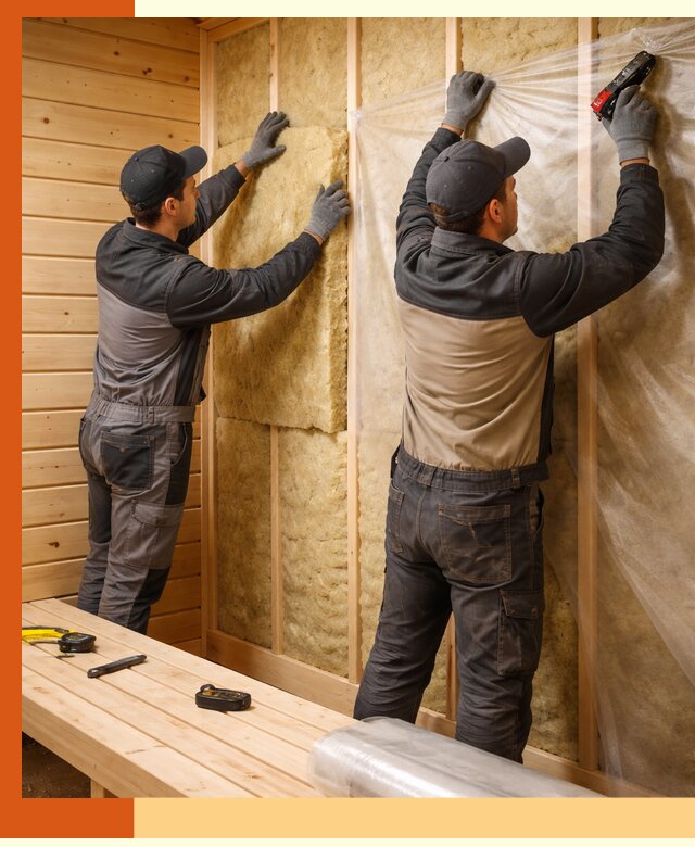 Профессиональное утепление сауны в Малоярославце с гарантиями качества