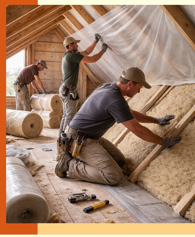 Утепление крыши изнутри в Малоярославце: профессионально и надежно