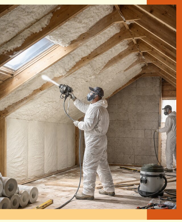 Утепление мансарды ППУ в Малоярославце от 2844 руб./м² — заказать под ключ | ТепломастерМлр