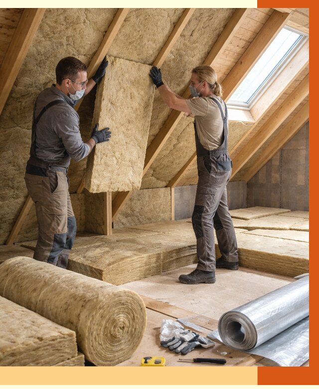 Утепление мансарды минватой в Малоярославце от 4344 руб./м2 — монтаж и пароизоляция | ТепломастерМлр