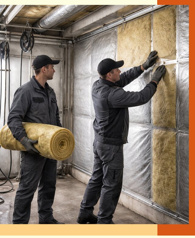 Утепление автомойки в Малоярославце от 8791 руб./м2 — комплексное утепление под ключ | ТепломастерМлр