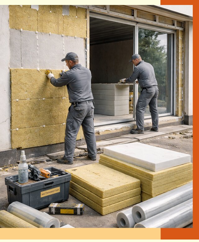 Утепление торгового павильона в Малоярославце от 14996 руб./м² под ключ | ТепломастерМлр