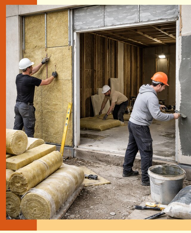 Утепление торгового павильона в Малоярославце — качественно и энергоэффективно