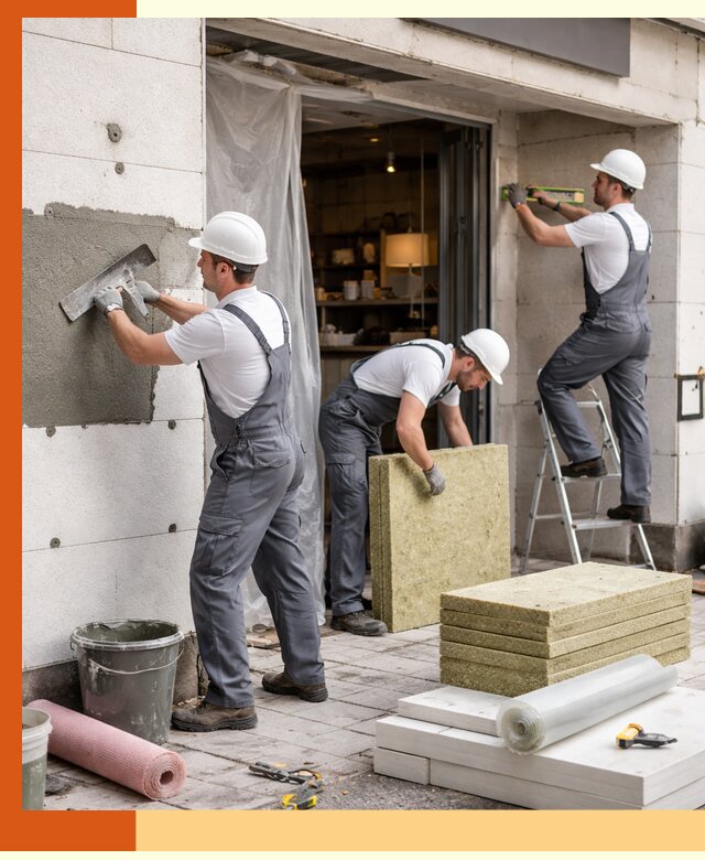 Утепление кафе в Малоярославце: профессиональная теплоизоляция и монтаж