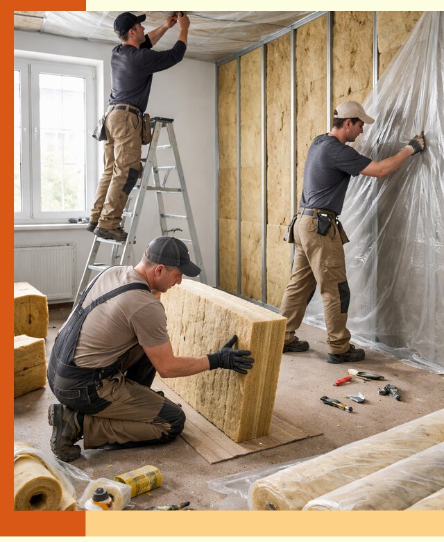 Утепление офисных помещений под ключ в Малоярославце