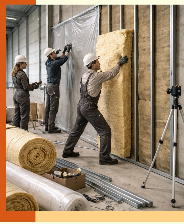 Утепление складского терминала в Малоярославце профессионально и надёжно