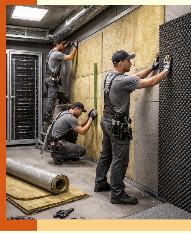 Утепление серверной комнаты профессионально в Малоярославце