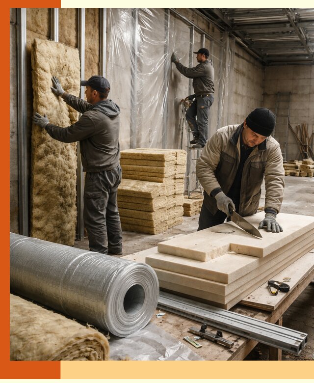 Утепление торгового склада в Малоярославце с энергоэффективными решениями