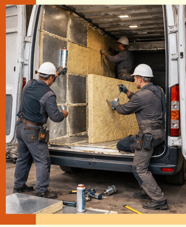 Утепление фургона-рефрижератора в Малоярославце для сохранения температуры