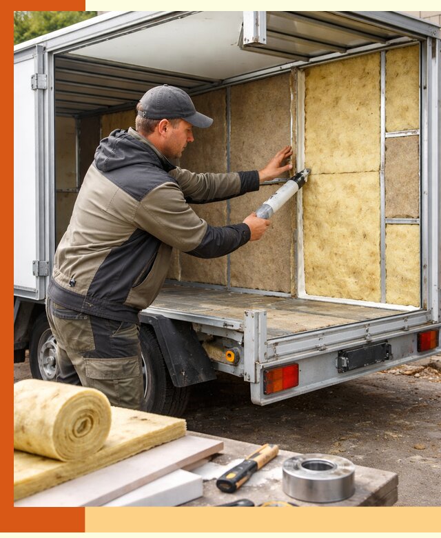 Профессиональное утепление прицепа в Малоярославце для любых условий