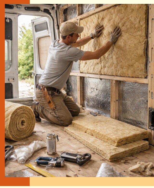 Утепление кемпера под ключ в Малоярославце с гарантией качества