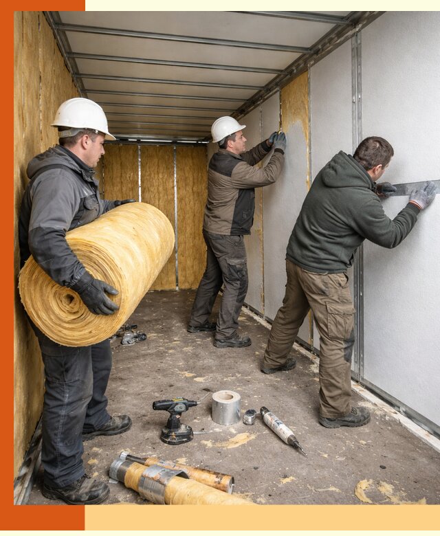 Утепление рефрижераторного контейнера в Малоярославце профессионально и надежно