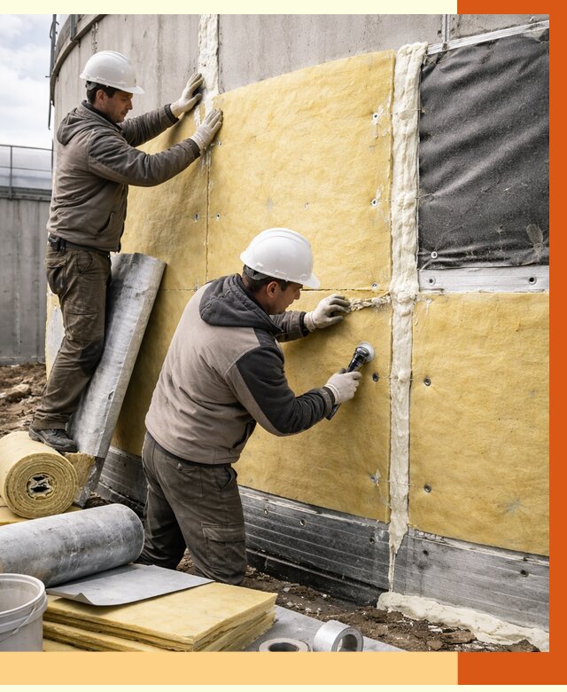 Утепление резервуара в Малоярославце от 28441 руб/м2 — монтаж ППУ и комплекс под ключ | ТепломастерМлр