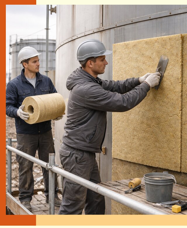 Профессиональное утепление резервуара и теплоизоляция в Малоярославце