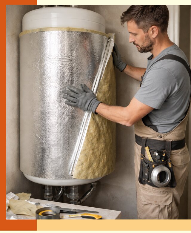 Утепление бойлера в Малоярославце для снижения теплопотерь и экономии энергии