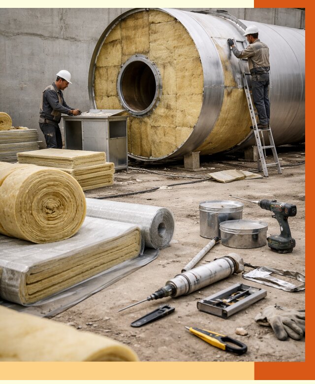 Утепление резервуара с топливом в Малоярославце от 28441 руб. под ключ | ТепломастерМлр