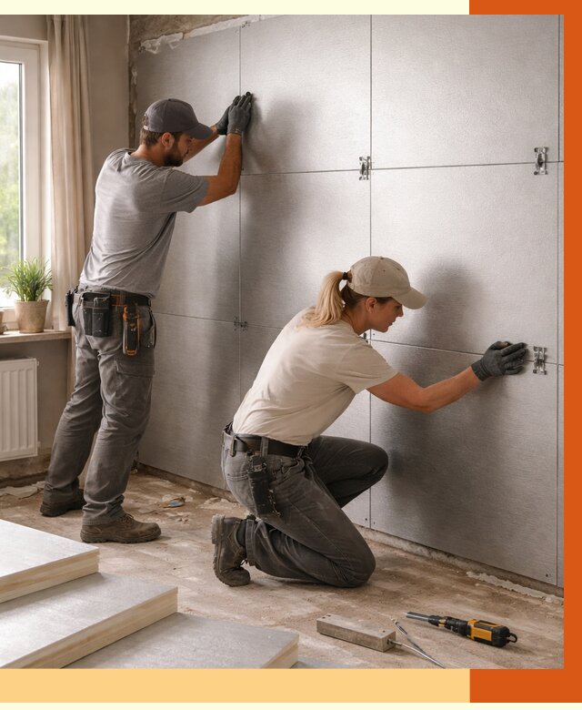 Утепление PIR панелями в Малоярославце от 4344 руб. под ключ | ТепломастерМлр