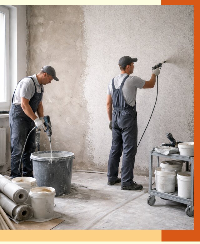 Утепление стен жидкой теплоизоляцией в Малоярославце от 4344 руб/м² | ТепломастерМлр