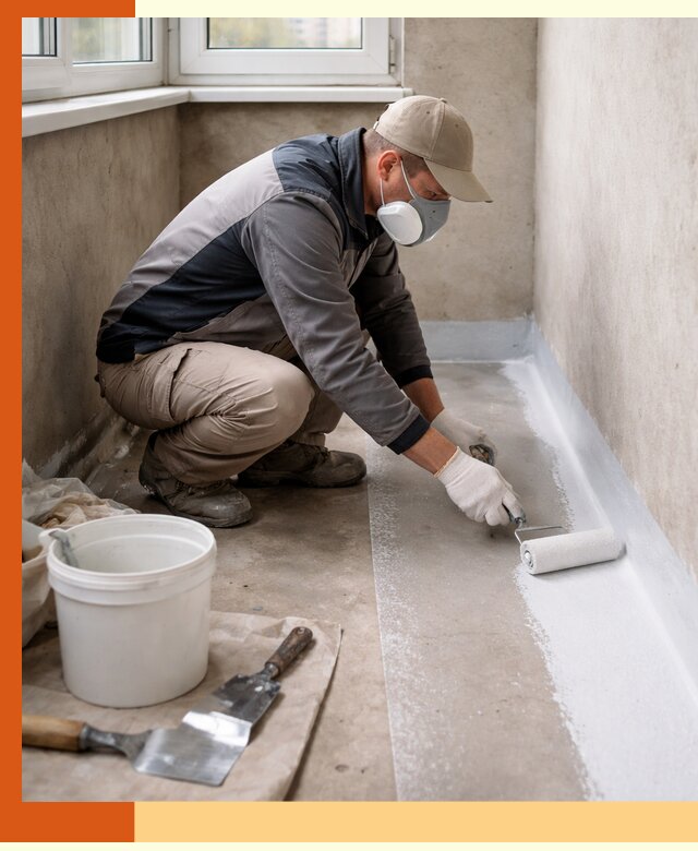 Утепление балкона жидкой теплоизоляцией в Малоярославце