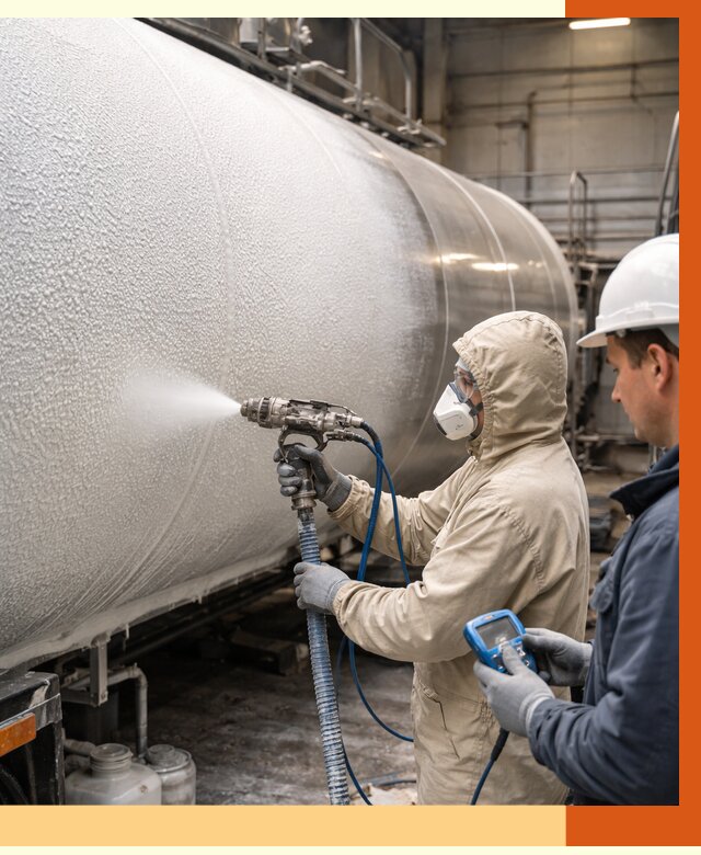 Утепление автоцистерны жидкой теплоизоляцией в Малоярославце от 14996 руб. под ключ | ТепломастерМлр