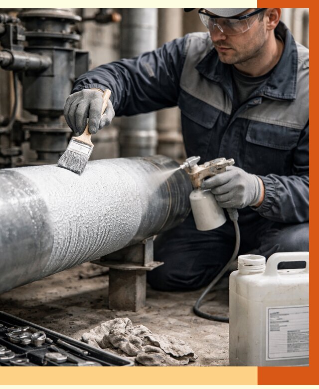 Утепление оборудования жидкой теплоизоляцией в Малоярославце от 4654 руб. | ТепломастерМлр