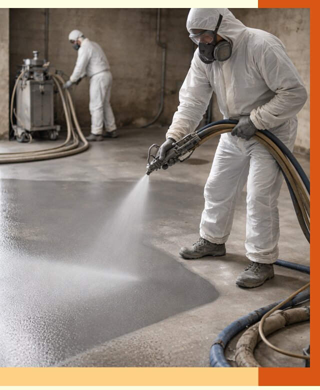 Гидроизоляция полимочевиной в Малоярославце от 8791 руб/м² — напыление полимерной гидроизоляции | ТепломастерМлр