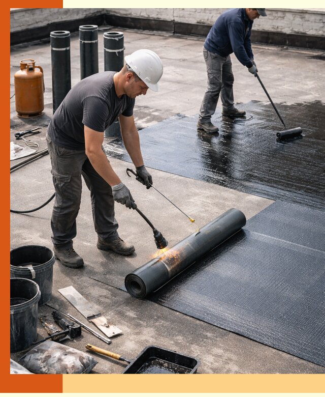 Гидроизоляция кровли в Малоярославце — надежная защита от протечек