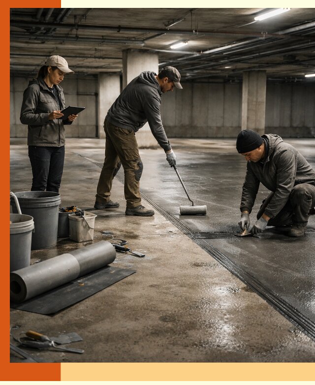 Гидроизоляция паркинга в Малоярославце: качественная защита зданий