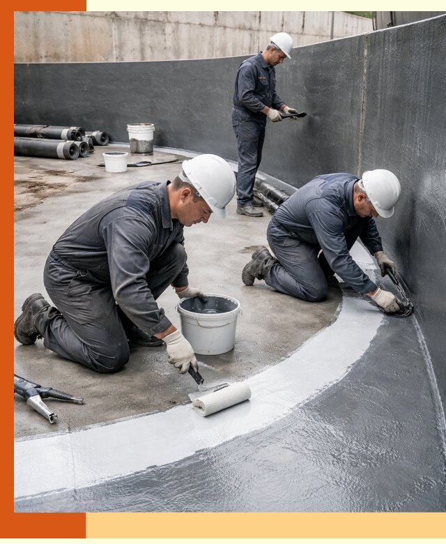 Гидроизоляция резервуара для топлива в Малоярославце