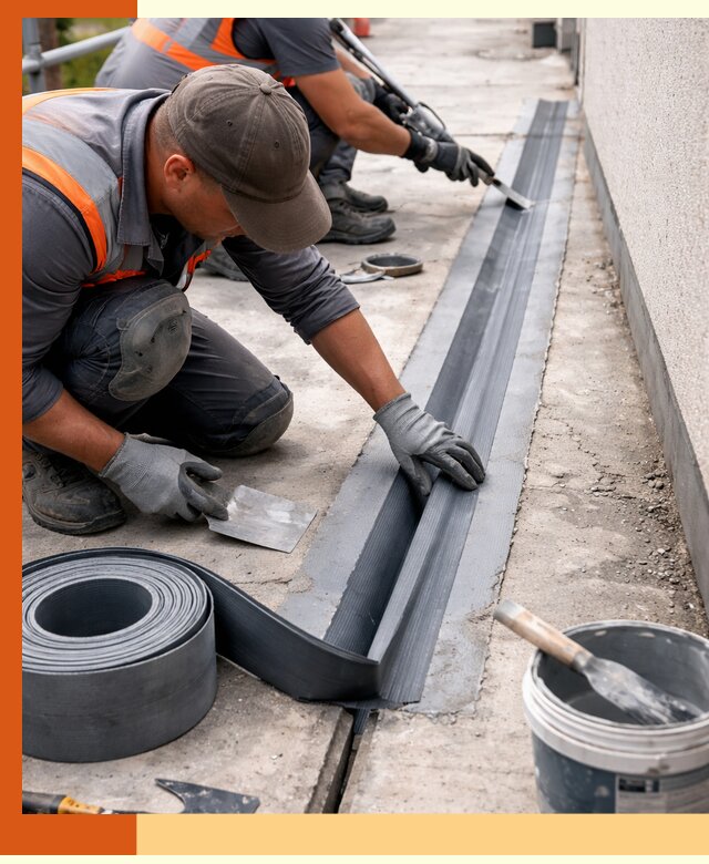 Гидроизоляция деформационного шва в Малоярославце профессионально и надежно