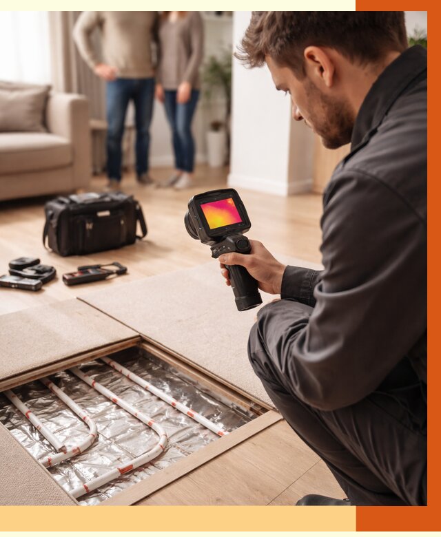 Тепловизионное обследование теплого пола в Малоярославце от 4654 руб. — ТепломастерМлр