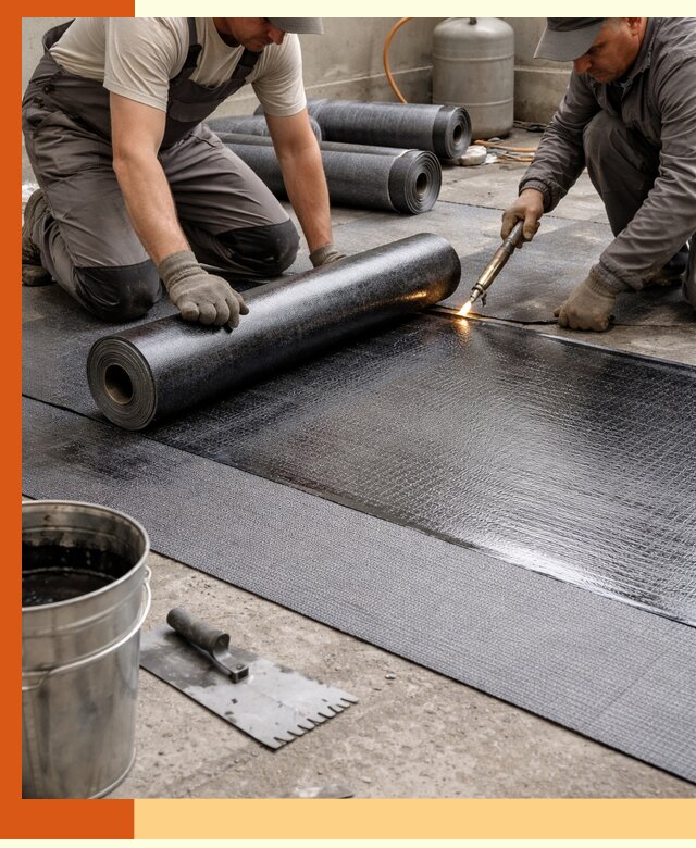 Монтаж гидроизоляционной мембраны в Малоярославце для зданий и конструкций