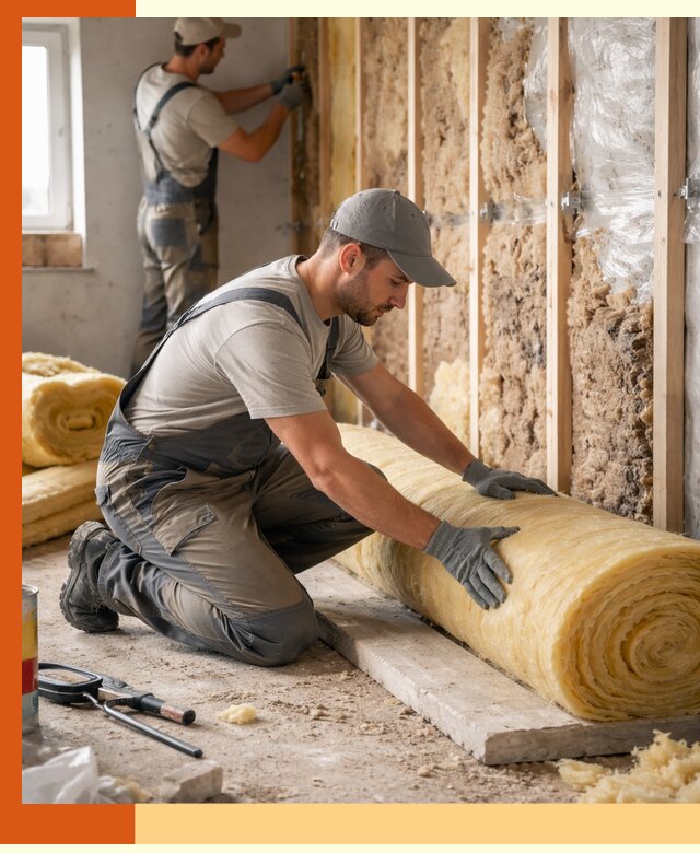 Восстановление теплоизоляции зданий и конструкций в Малоярославце