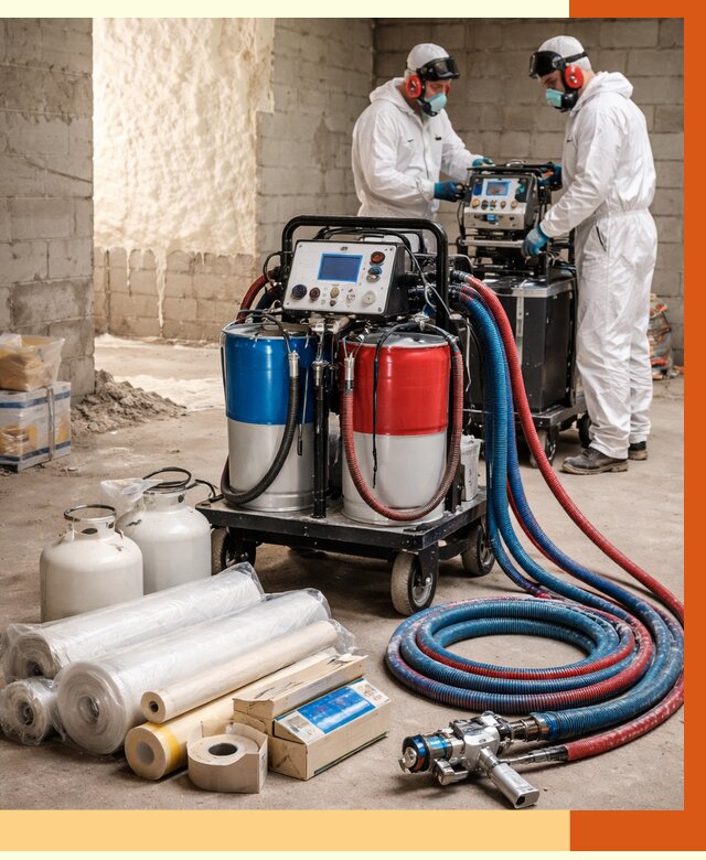 Аренда установки для напыления ППУ в Малоярославце от 36197 руб. | ТепломастерМлр