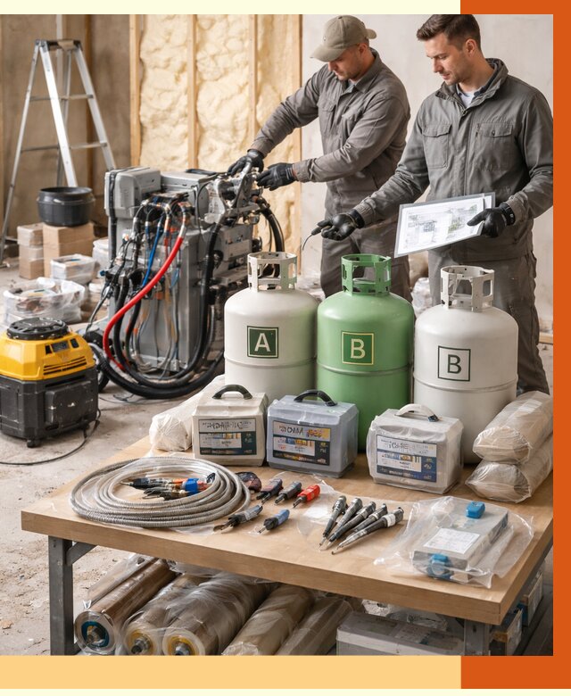 Продажа компонентов ППУ с консультацией в Малоярославце от 4344 руб. | ТепломастерМлр